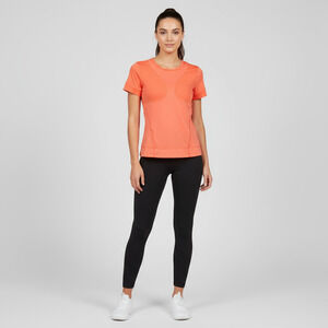 Adidas Stella McCartney T-Shirt Women XS Coral Short Sleeve Breathable Stretch